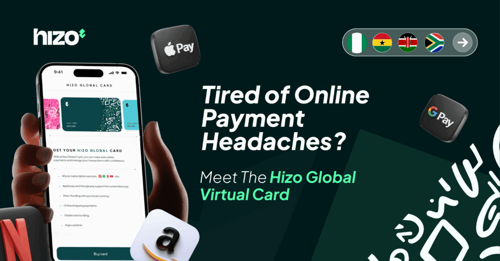 the hizo global virtual card.