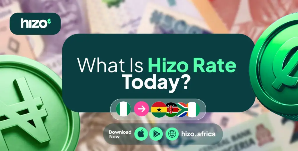 What is Hizo rate today for sending money across Africa
